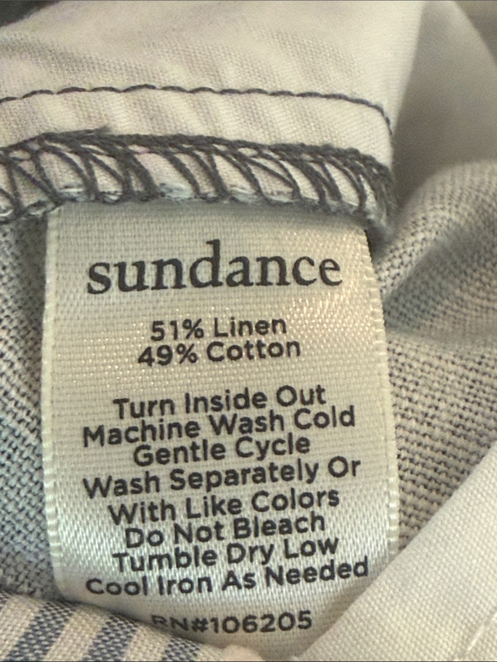 New Sundance Breezy Benicia Linen Pleated Button Fly Pants Size 4 Petite - Picture 14 of 15